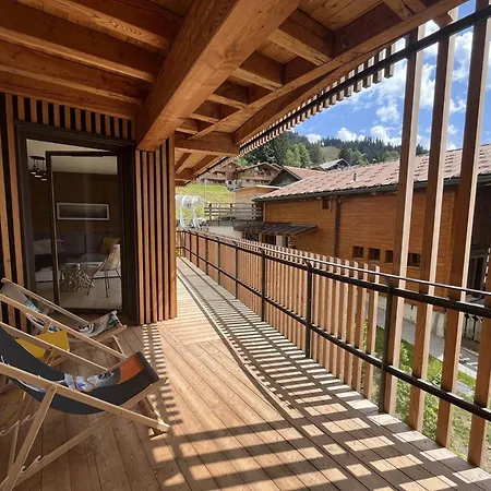 Apartament Superbe 3p Au Pied Des Pistes, Parking Couvert, Terrasse, Wifi - Les Carroz - Fr-1-572-288 *